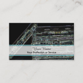 Cartão de visita profissional de DJ e VJ