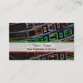 Cartão de visita profissional de DJ e VJ