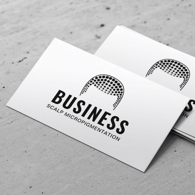 Cartão De Visita Profissional de micropigmentação escalada de tatua (Criador carregado)