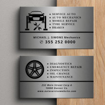 Profissional de reparo automático mecânico metal p