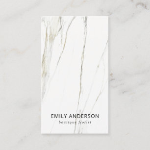 CARTÃO DE VISITA PROFISSIONAL DE TEXTURA MÍNIMA DE CHIC ELEGANTE