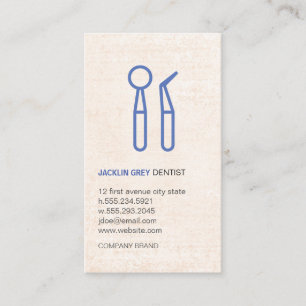 Cartão De Visita Profissional dental
