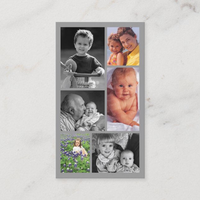 Cartão De Visita Profissional do fotógrafo (Frente)