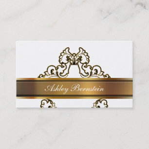 Cartão de visita profissional do monograma