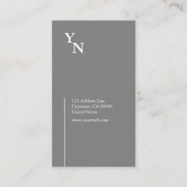 Cartão de visita profissional do vertical da