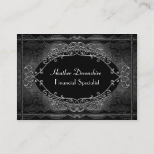 Cartão De Visita Profissional do vintage da sombra de Grandpointe