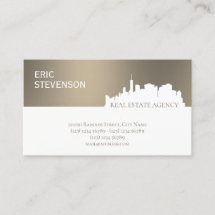 Cartão De Visita Profissional elegante