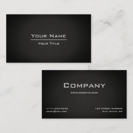 Cartão de visita profissional elegante