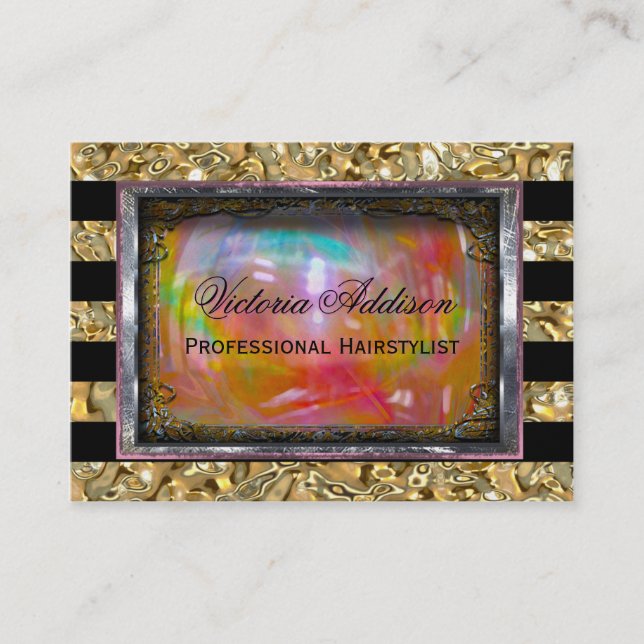 Cartão De Visita Profissional elegante de Losamerre (Frente)