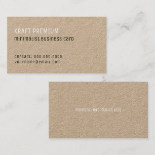 Cartão De Visita profissional elegante minimalista superior de