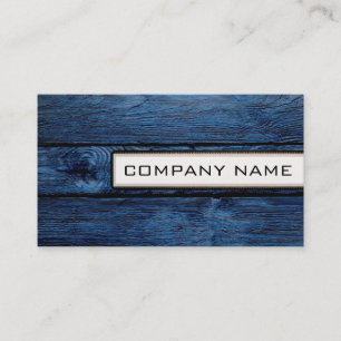 Cartão De Visita Profissional Elegante Moderno Tom de Madeira Escur