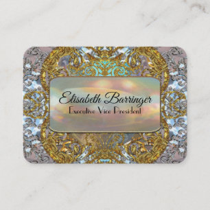 Cartão De Visita Profissional elegante original de Elisabeths