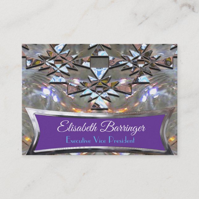 Cartão De Visita Profissional elegante original legal de Mochino (Frente)