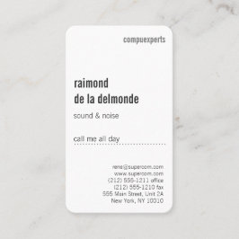 Cartão De Visita Profissional, luxo