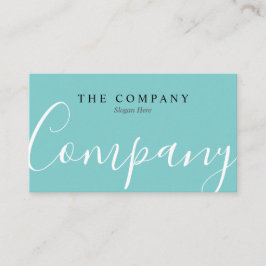 Cartão de visita profissional minimalista de