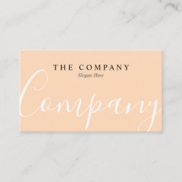 Cartão de visita profissional minimalista do sopro