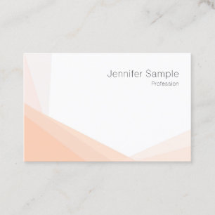 Cartão De Visita Profissional minimalista elegante Modelo