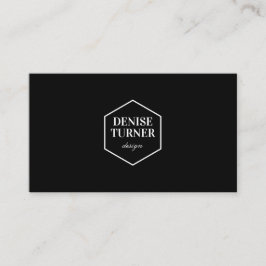 Cartão de visita profissional minimalista simples