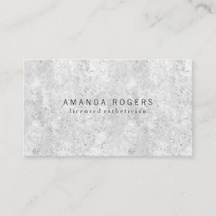 Cartão De Visita Profissional minimalista   Textura branca