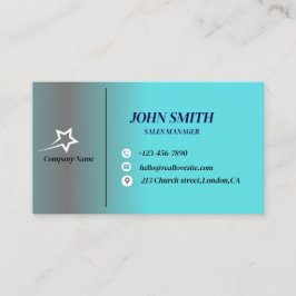 Cartão de visita profissional moderno