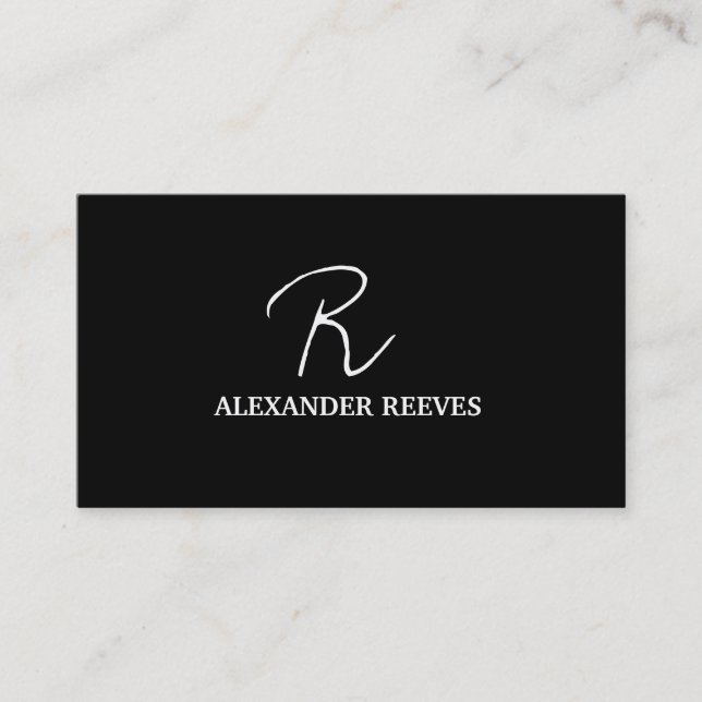 Cartão de visita profissional moderno (Frente)