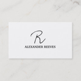 Cartão de visita profissional moderno