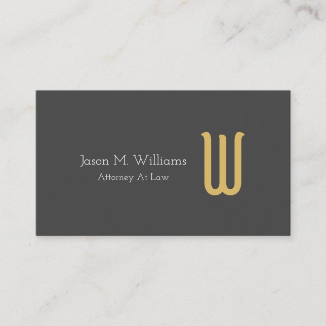 Cartão de visita profissional moderno (Frente)