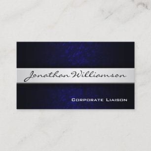 Cartão de visita profissional moderno da banda de