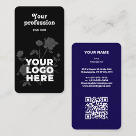 Cartão de visita profissional moderno para o empre