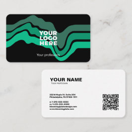 Cartão de visita profissional moderno para o empre