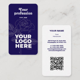 Cartão de visita profissional moderno para o empre