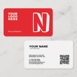 Cartão de visita profissional para empresário