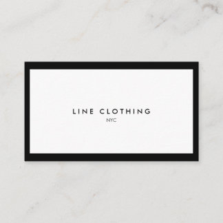 Cartão de visita profissional para o boutique