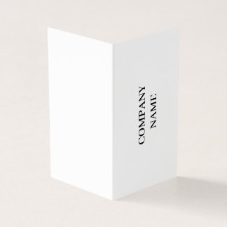 Cartão De Visita Profissional Personalizado Vertical Livro Dobra Do