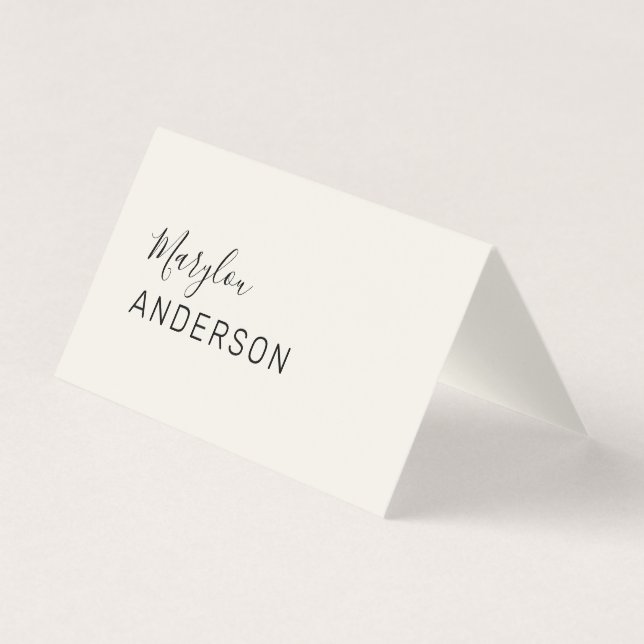 Cartão De Visita Profissional - UNISEX (Frente)