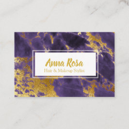 Cartão De Visita Profundo Dourado do *~* - moderno popular chique