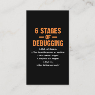 Cartão De Visita Programador de computador de codificação de Inse