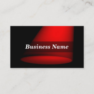 Cartão De Visita projector 3D (vermelho)
