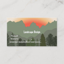 Projeto de Paisagem do Nascer do Sol