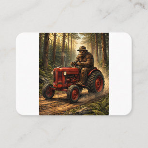 Cartão De Visita Projeto de Trator Bigfoot para Fazenda do Pai Faze
