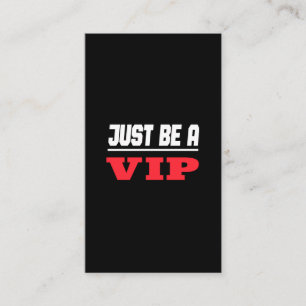 Cartão De Visita Prominenter Star - Apenas Seja Um VIP