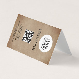 Cartão De Visita Promoção da Empresa de Texto Personalizado para Ad