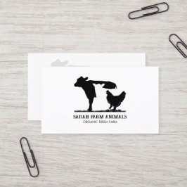 Cartão De Visita Proprietário de Fazenda de Gado