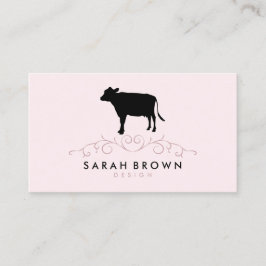 Cartão De Visita Proprietário de Fazenda de Laticínios