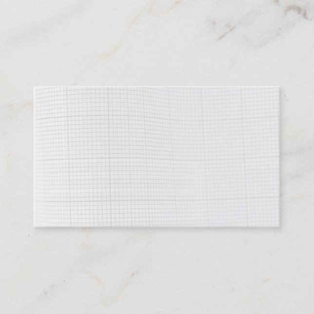 cartão de visita protegido do gráfico (Frente)