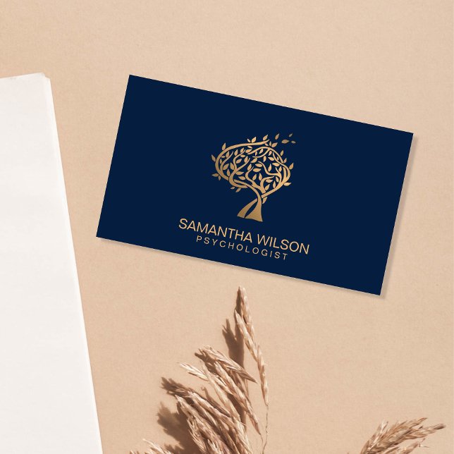 Cartão De Visita Psicólogo Conselheiro Terapista Psiquiatra Bus (Criador carregado)