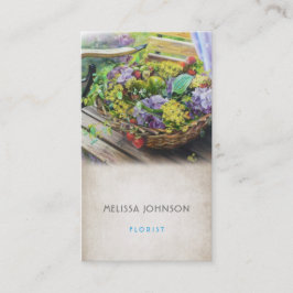 Cartão De Visita Psicólogo Florista Stylist Gardening