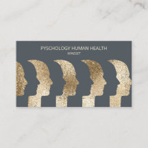 Psicólogo Rostos Humanos Mentalidade Sofisticada