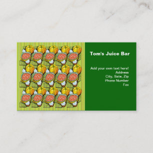 Cartão De Visita Pumpkins, Sopa e Fundo Raspado