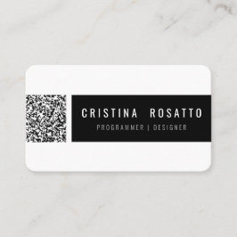 CARTÃO DE VISITA QR CODE CARD